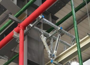 郏县该抗震支架的整体式支吊架结构协调性好